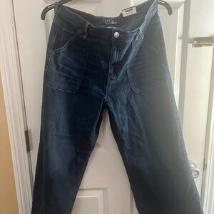 Time and Tru Dark Blue Flare Jeans